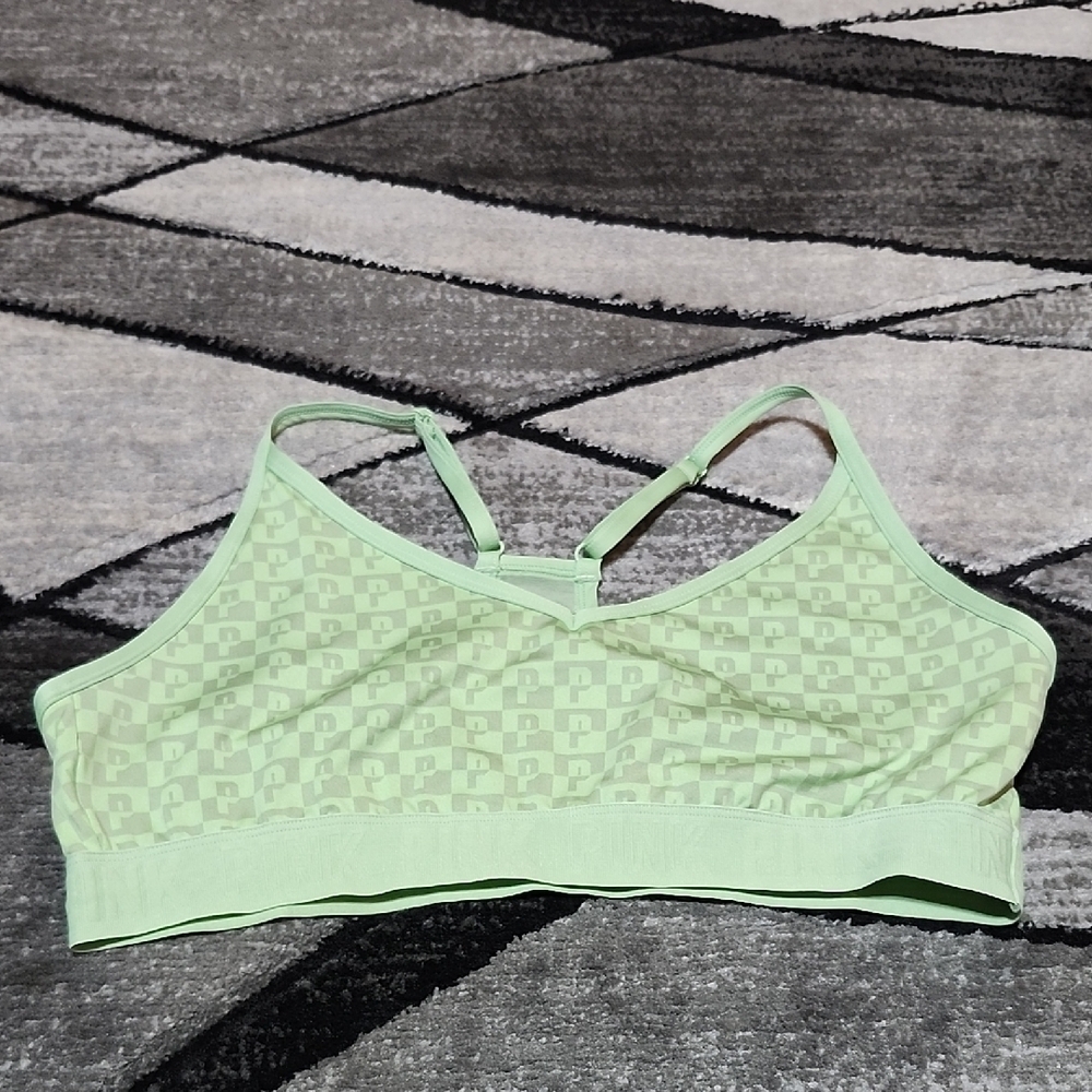 VS PINK ACTIVE 2022 ULTIMATE UNLINED MESH RACERBACK SPORTS BRA XL